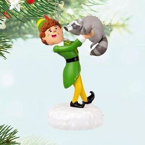 🔥NIB Hallmark Elf Does Someone Need A Hug Keepsake Ornament